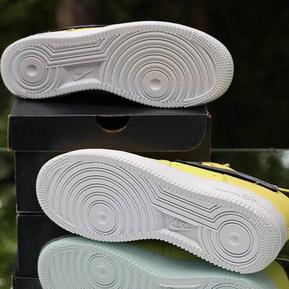 Nike Air Force 1 Low 07 Lv8 Yellow Pulse Men’s Size 8 - Picture 12 of 12